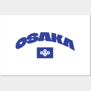 Osaka, Japan City Flag Posters and Art